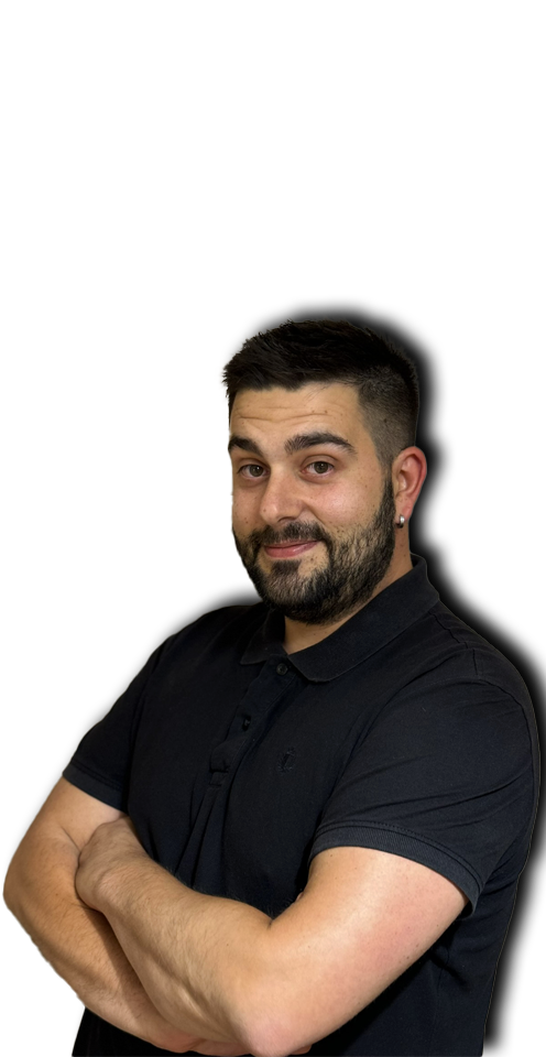 primo piano di uno sviluppatore di siti web